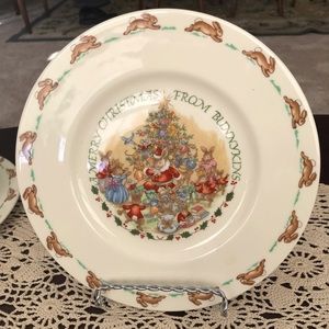 Vintage Royal Doulton children’s Christmas plate